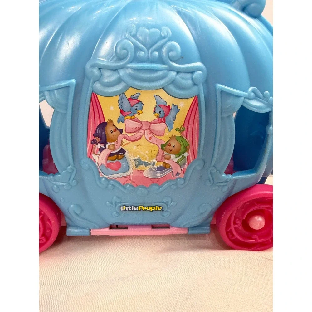 Fisher-Price Little People Disney Princess Cinderella Pumpkin Carriage and Horse